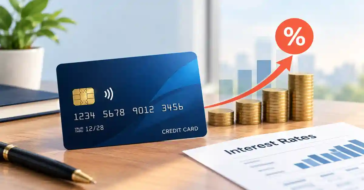 Credit Card Interest Rates Illustration
