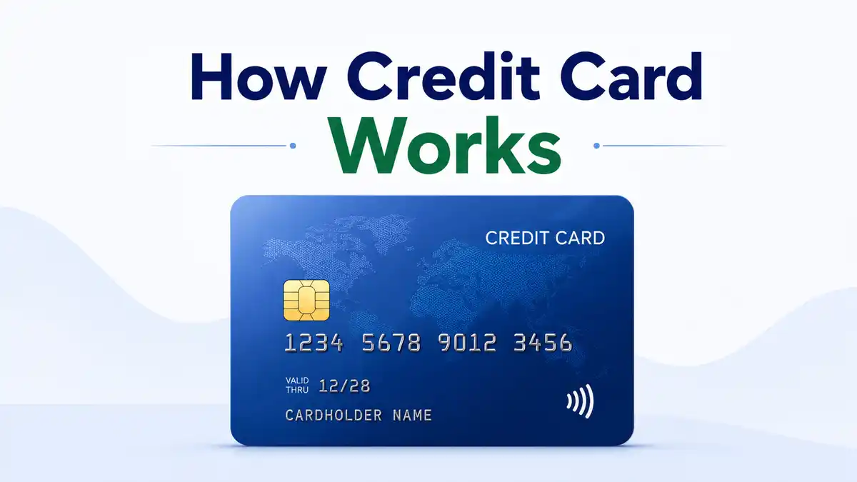 How Credit Card Works Illustration