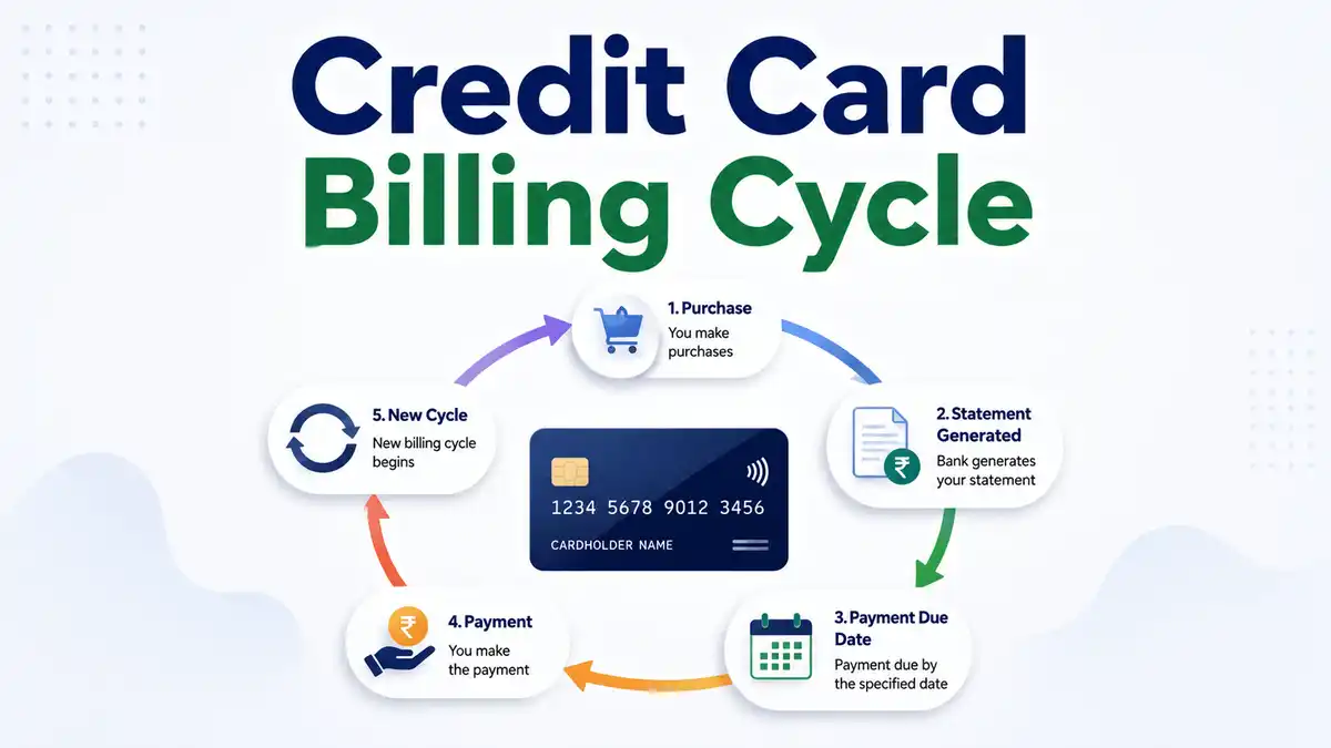 Credit Card Billing Cycle infographic