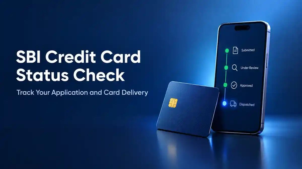 SBI credit card status illustration