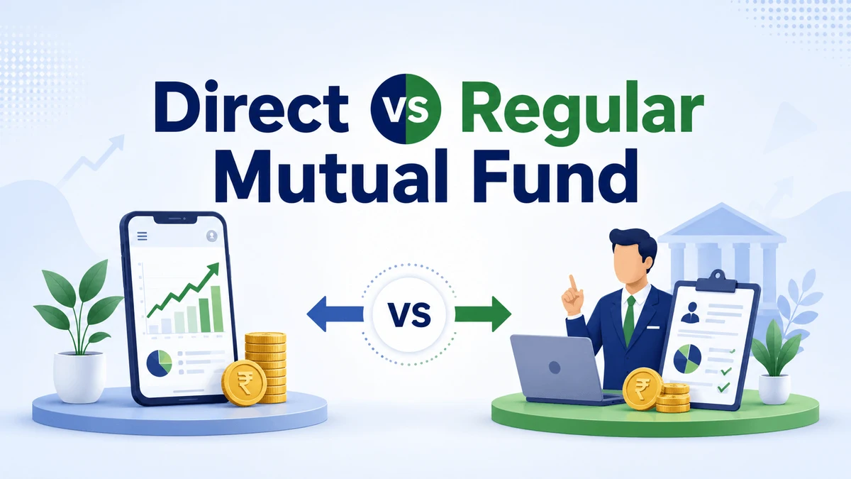 Direct vs Regular Mutual Fund Which is Better Illustration