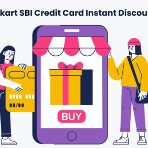 Flipkart SBI Credit Card Instant Discount Illustration