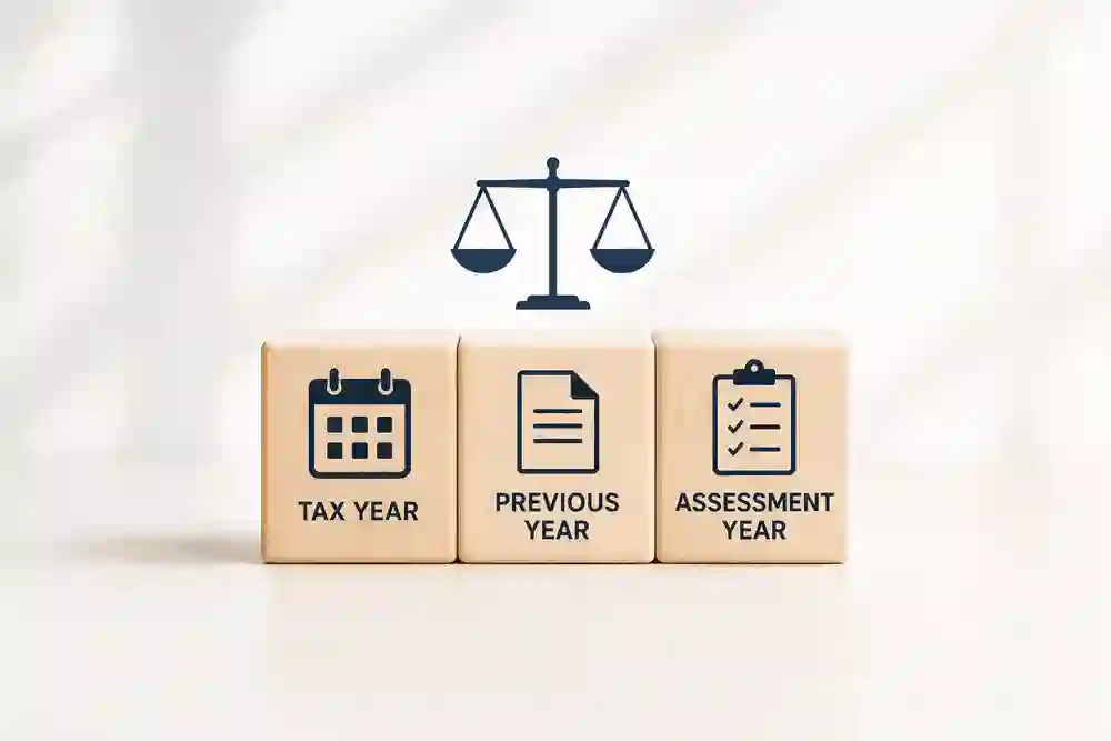 Tax Year Previous Year Assessment Year Difference Illustration